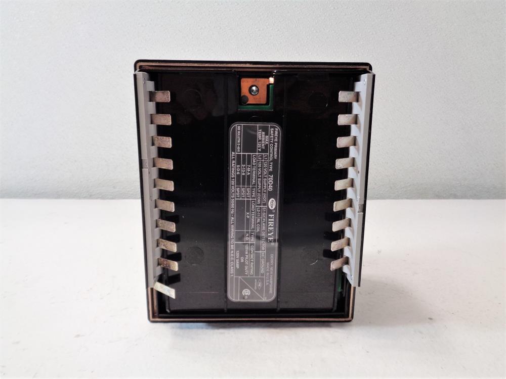 Fireye 70D40 Solid State Burner Management Controller (Black Cover)